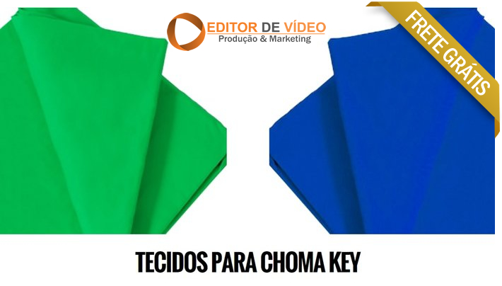 Tecido chroma key