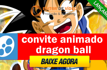 Convite Animado Dragon Ball