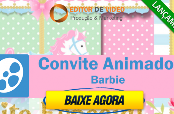 Convite Animado Barbie