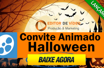 Convite Animado Halloween